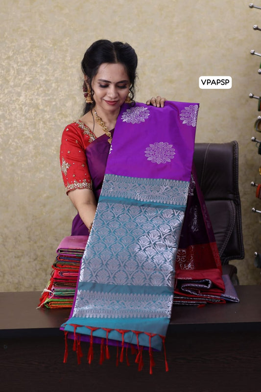 Borderless semi soft silk saree  😍🥳