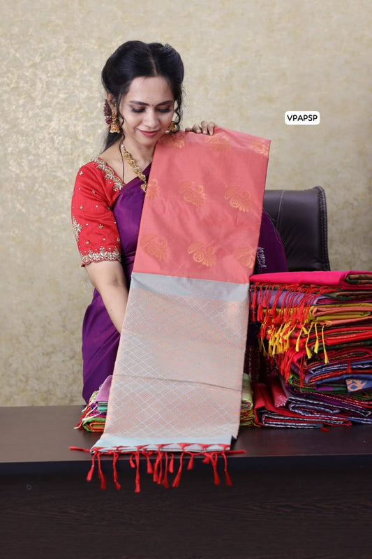 Borderless semi soft silk saree  😍🥳