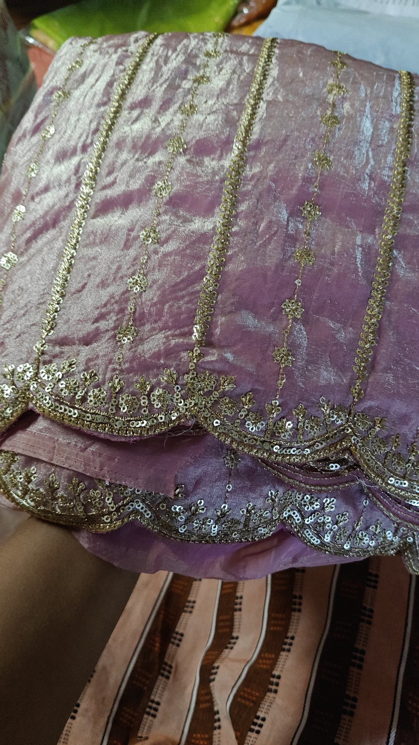 Space silk with sequence work 🥳