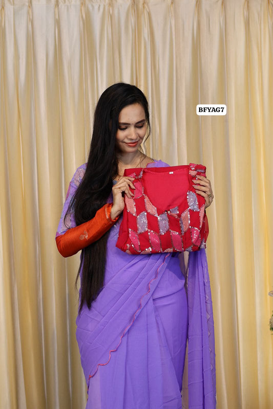 Zip and go ready to wear saree🥳