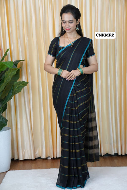 Chettinadu cotton saree with embroidery 🥰⏰