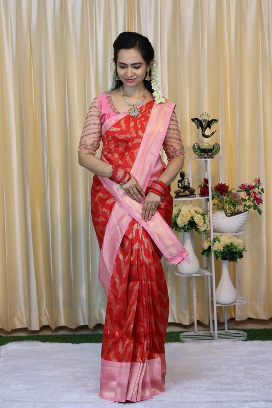 Gadwal semi silk saree 😍🥰😎📚
