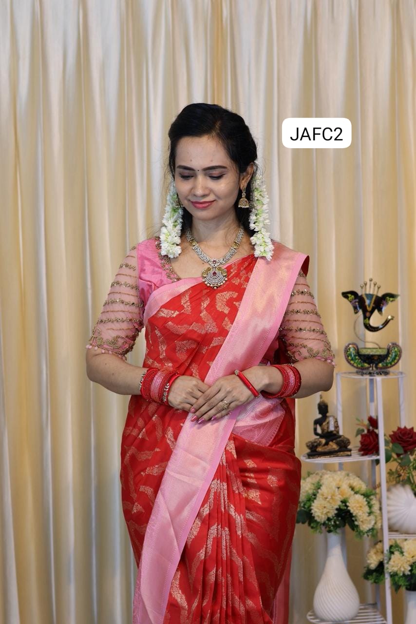 Gadwal semi silk saree 🥰😎📚