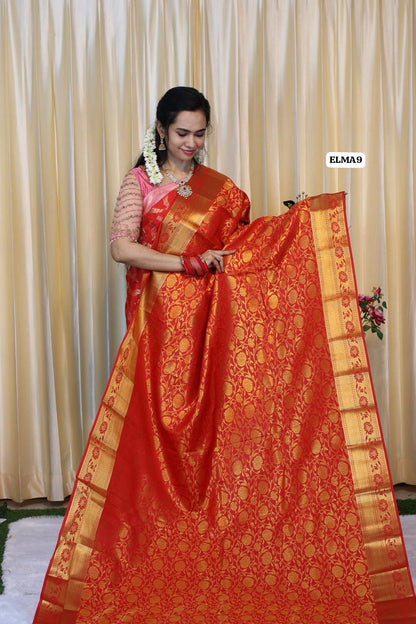 Bridal Semi Silk Saree🥳