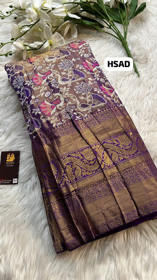 Kanchi semi silk Lehanga🥳