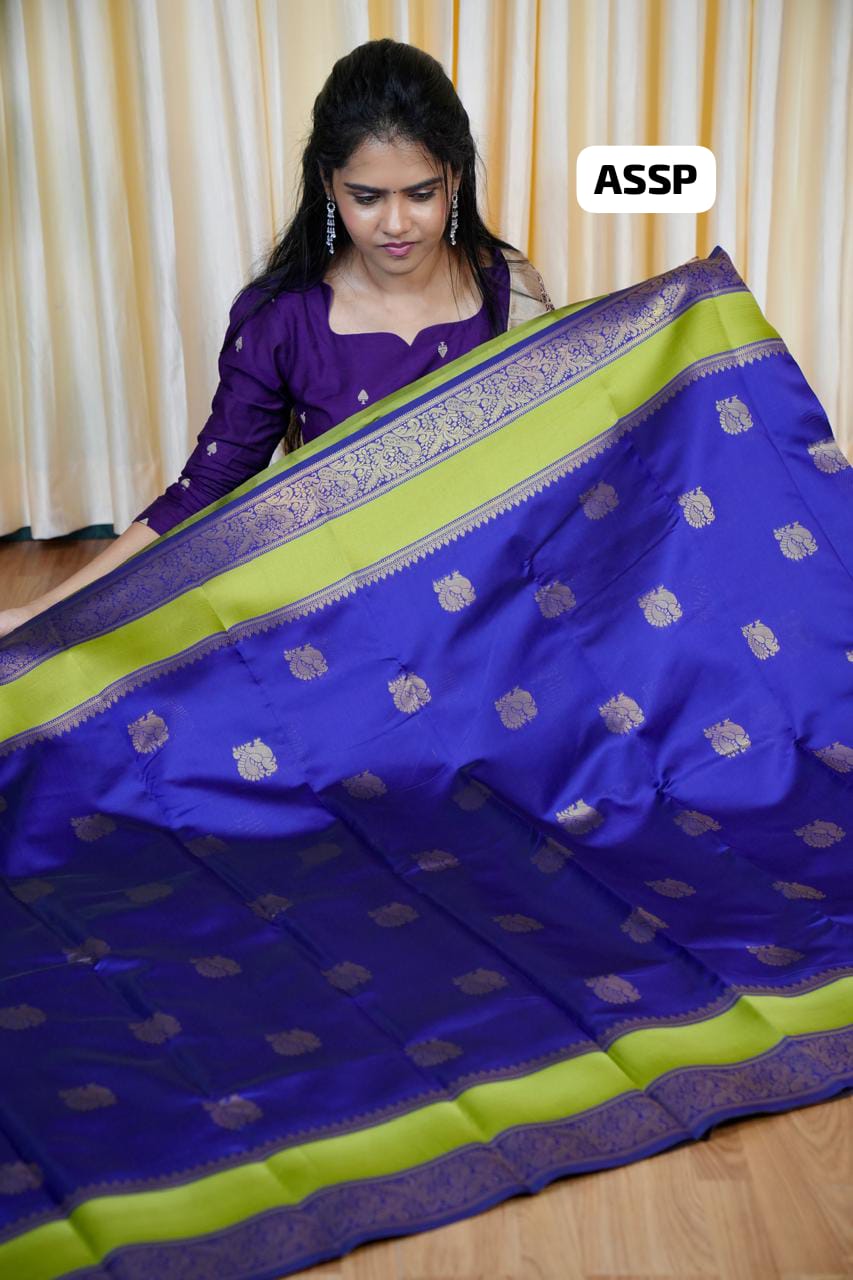 Gadwal Semi silk saree 🥰😎📚