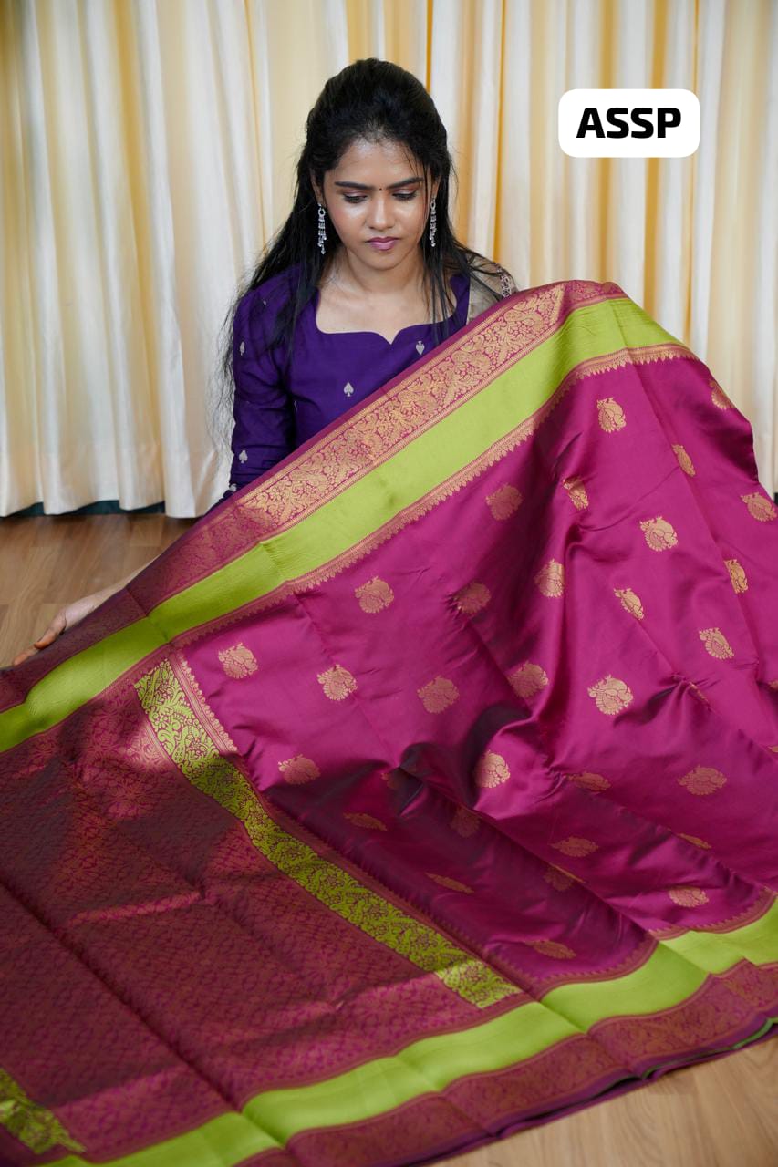 Gadwal Semi silk saree 🥰😎