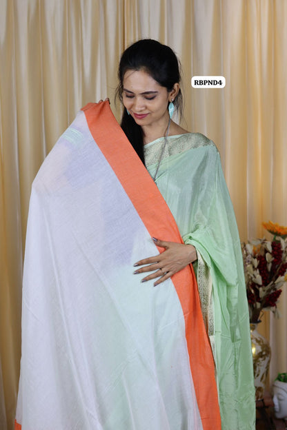 Khadhi cotton saree with embroidery work🥳