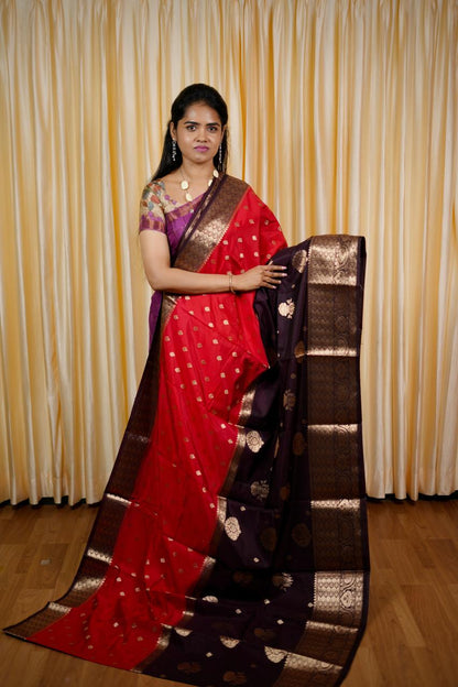 Warm Silk Saree 🥳