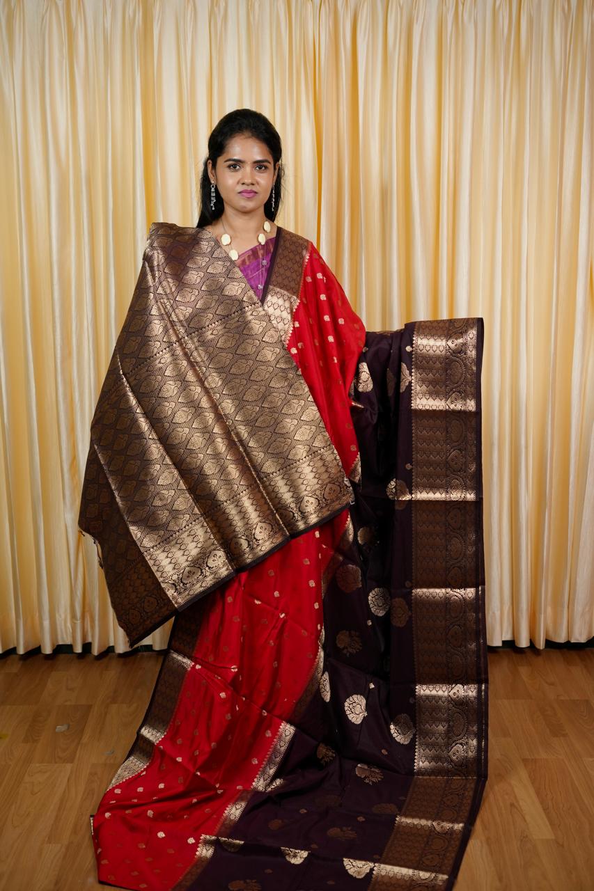 Warm Silk Saree 🥳