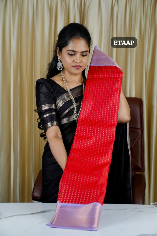Premium kanchi bridal semi silk sarees. 1000 buttas🥳