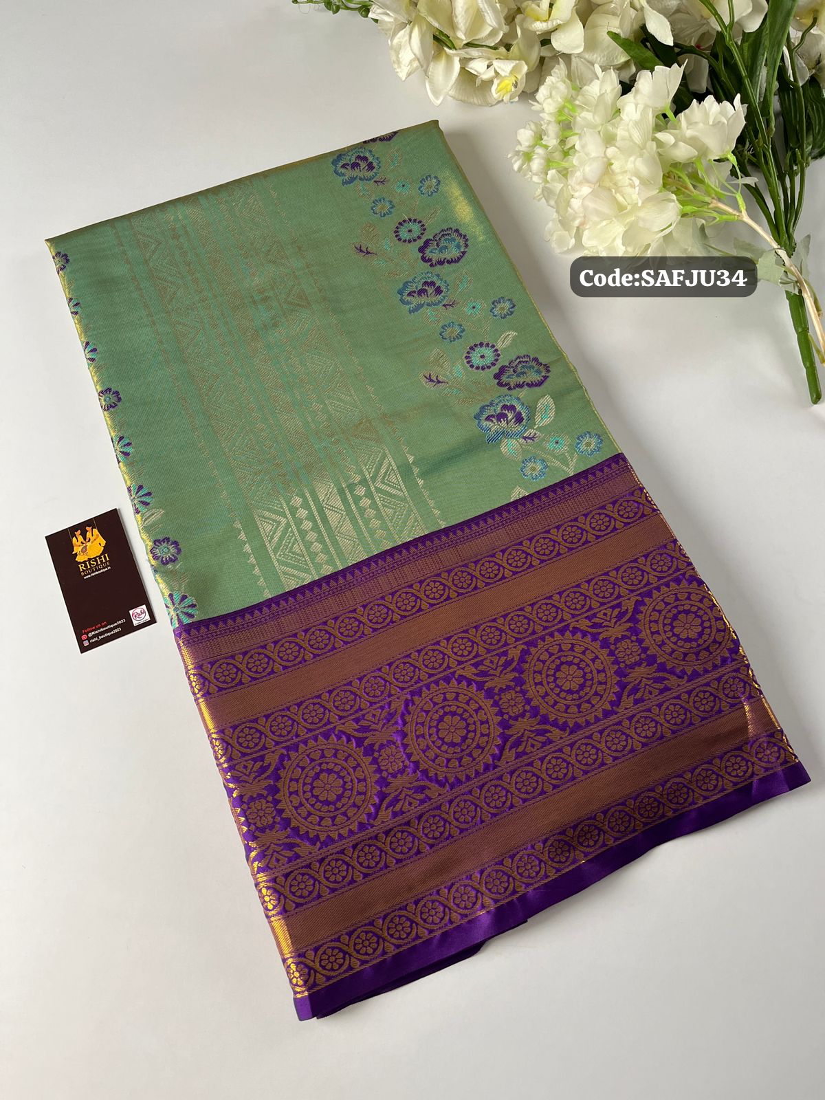 Kanchi inspired .semi silk sar😍🥳✅