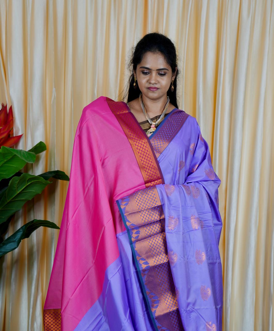 Semi silk sarees. 🥰
