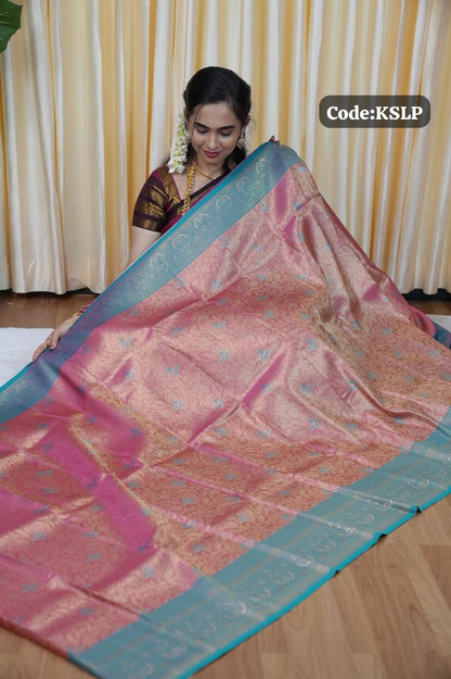 Bridal Kanchi semi silk saree🥰😎