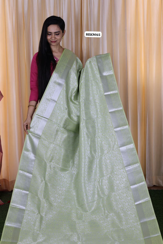 Bridal.Semi soft silk saree 🥳