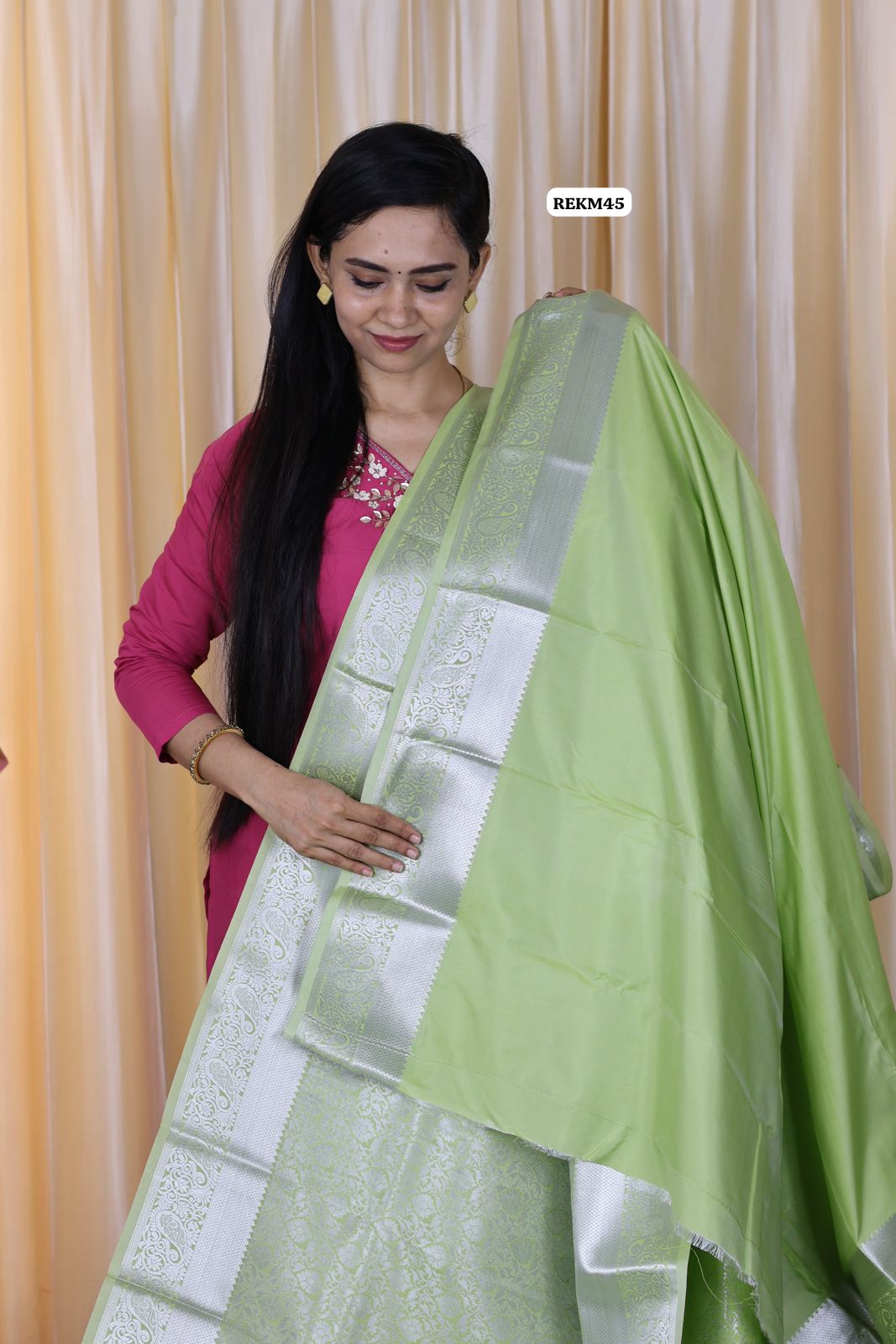 Bridal.Semi soft silk saree 🥳