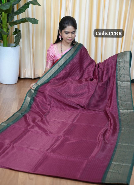 Mysore crepe silk  saree🥰🥳Prebook