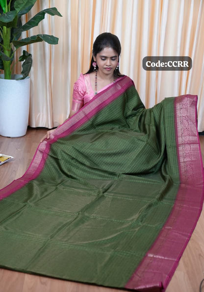 Mysore crepe silk saree🎁