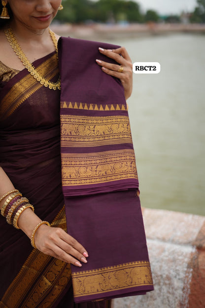 Kanchi cotton saree-😍😎📚 (small border Slight design change)