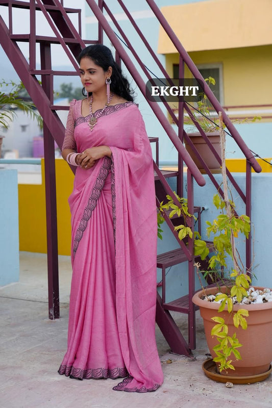 Fendy chiffon saree🥰😎🥳