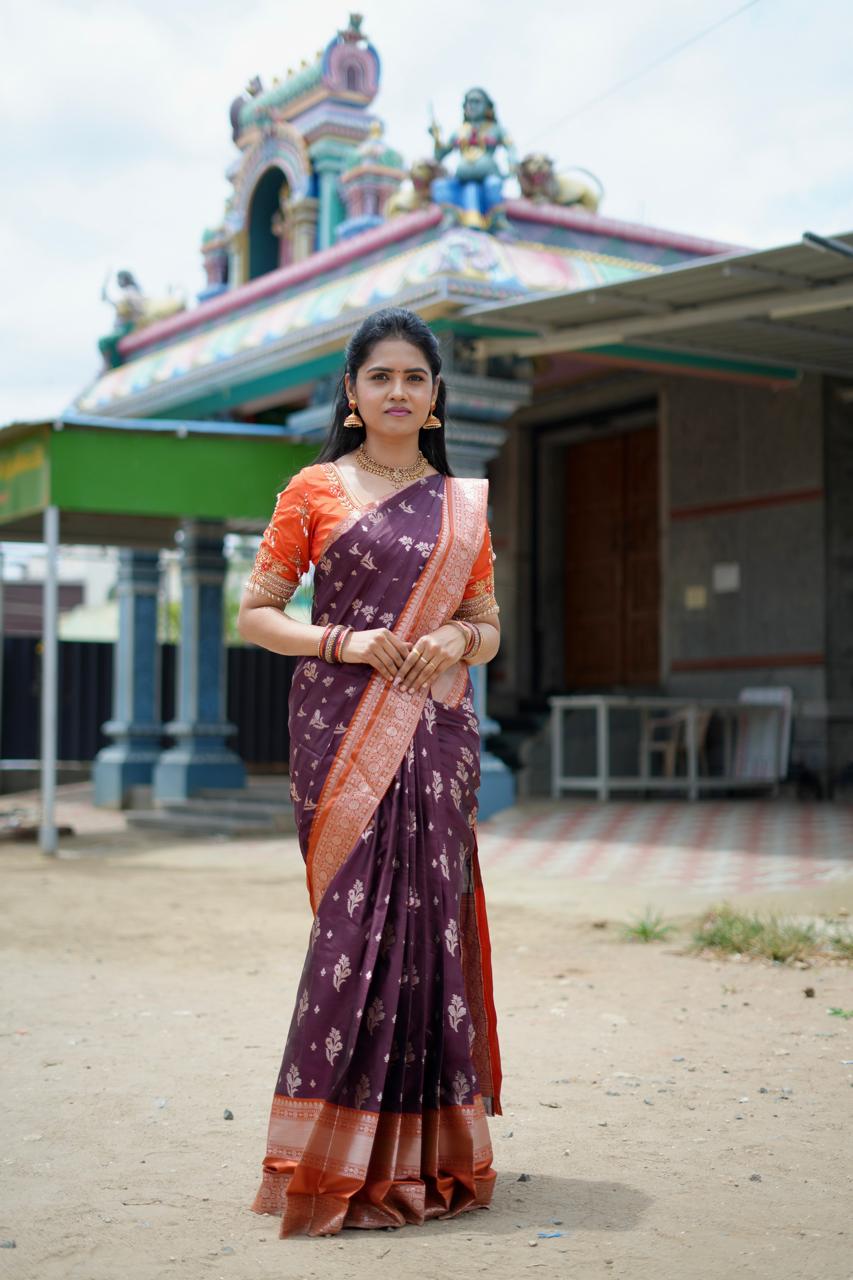 Kanchi Semi Silk Sarees🥰😎📚