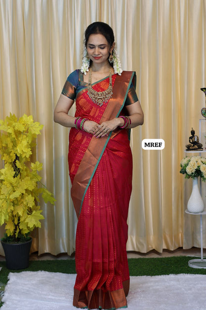 Semi soft silk saree 🥳