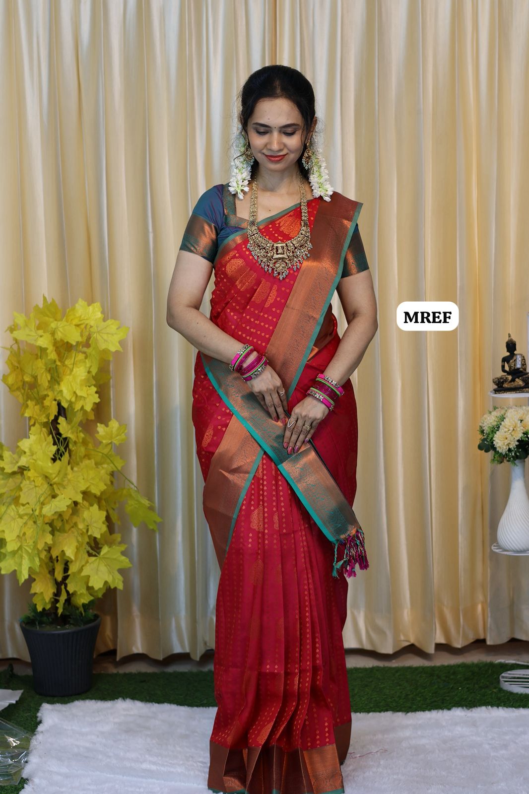 Semi soft silk saree 🥳