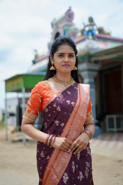 Kanchi Semi Silk Sarees🥰😎📚