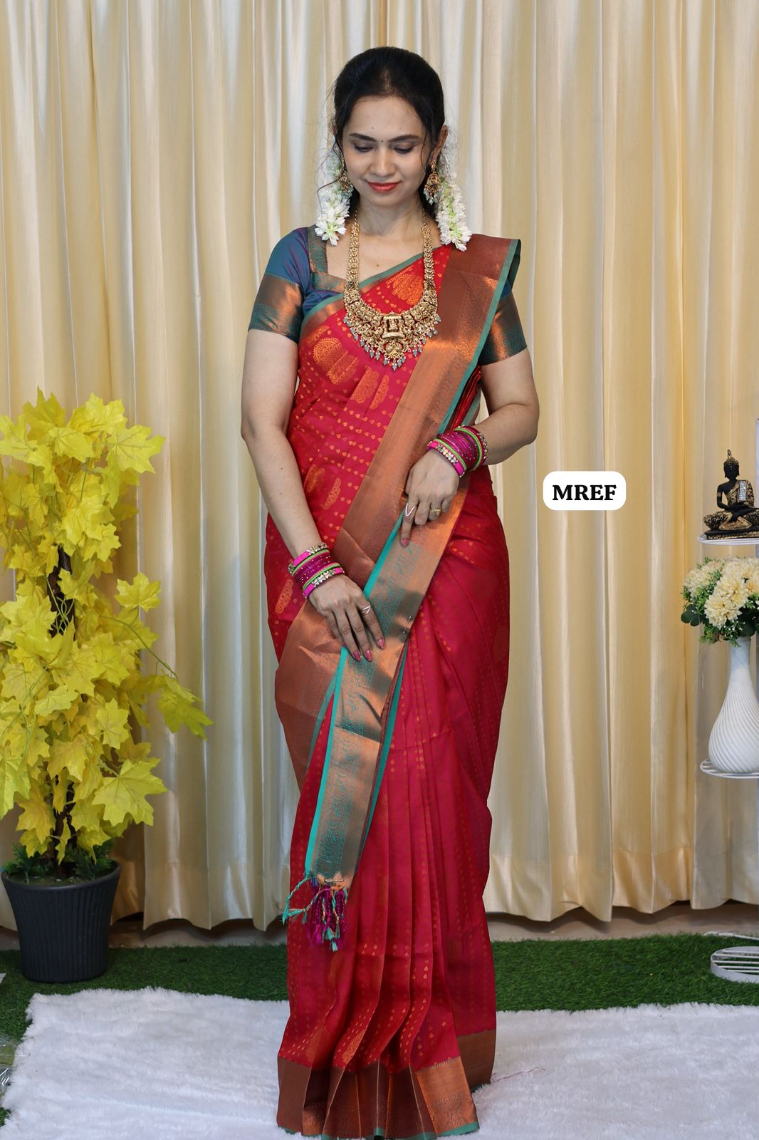 Semi soft silk saree 🥳