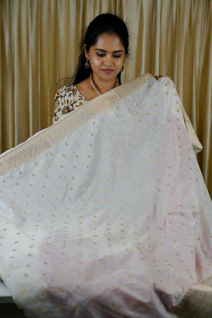 Warm silk sarees. in half and half 🥳✅