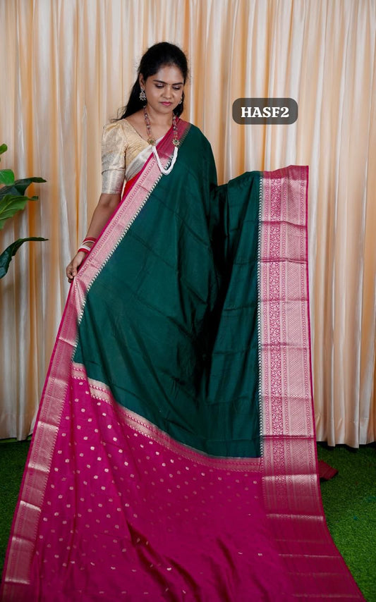 Warm silk sarees. in half and half prebook👇(under production)
