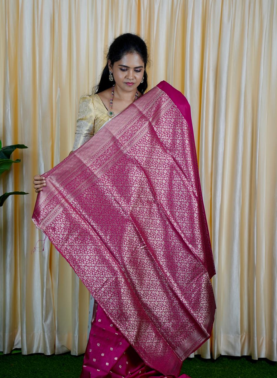 Warm silk sarees. in half and half 🥳✅