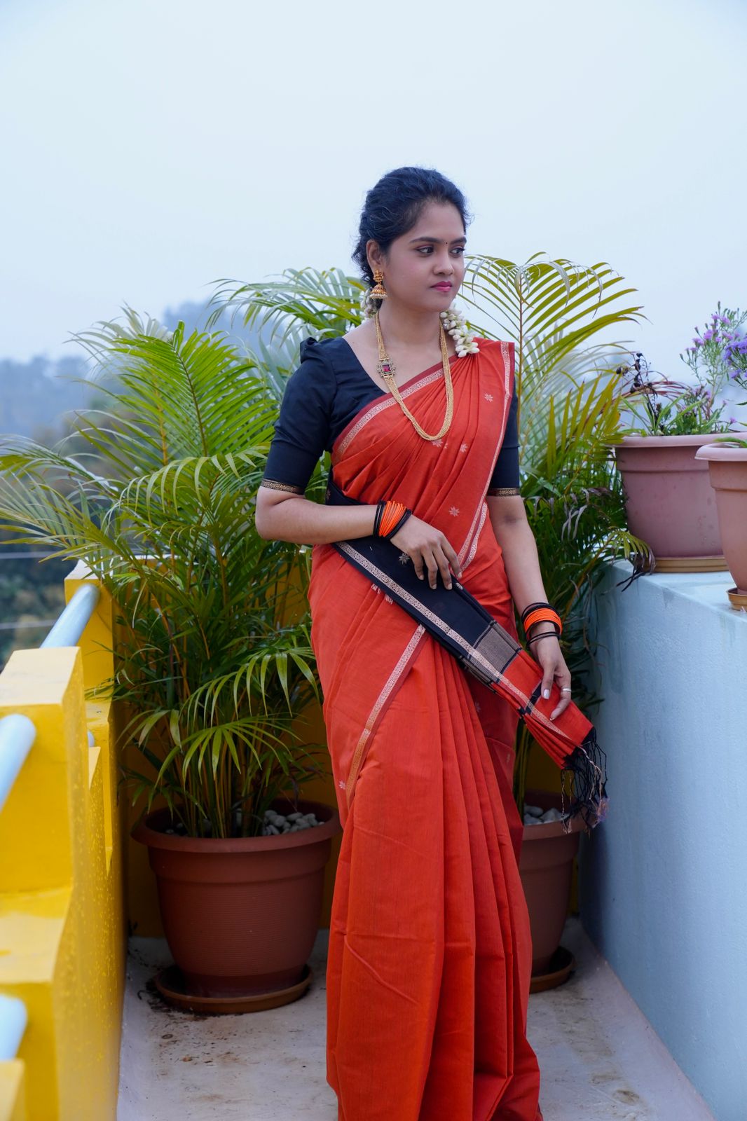 Maheswari silk Cotton saree 🥳