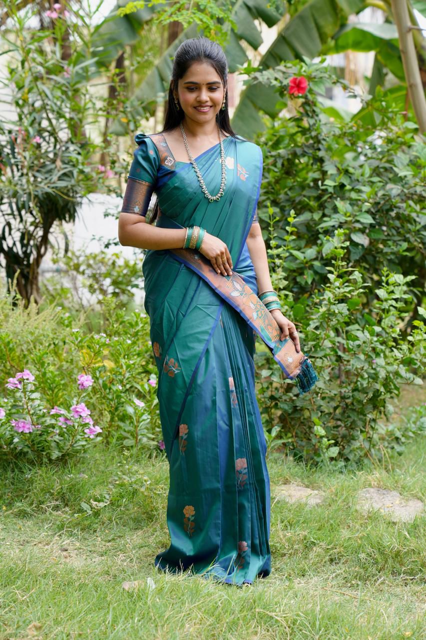 Soft silk saree-Prebook😍😎⏰📚