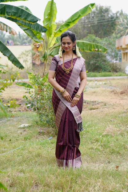 Soft silk saree🥳