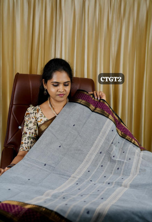 Premium Kanchi Cotton saree.🥰🥳