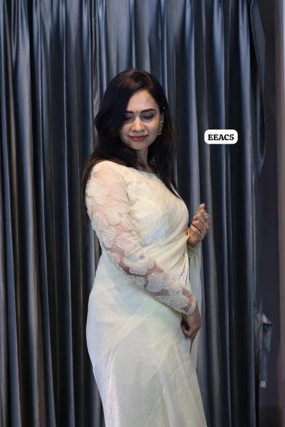Viscose space silk with blouse 🥳