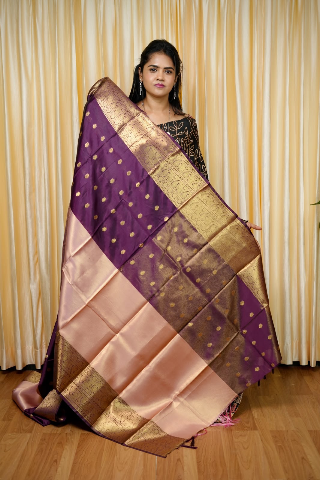 Premium soft tissue silk saree🥳
