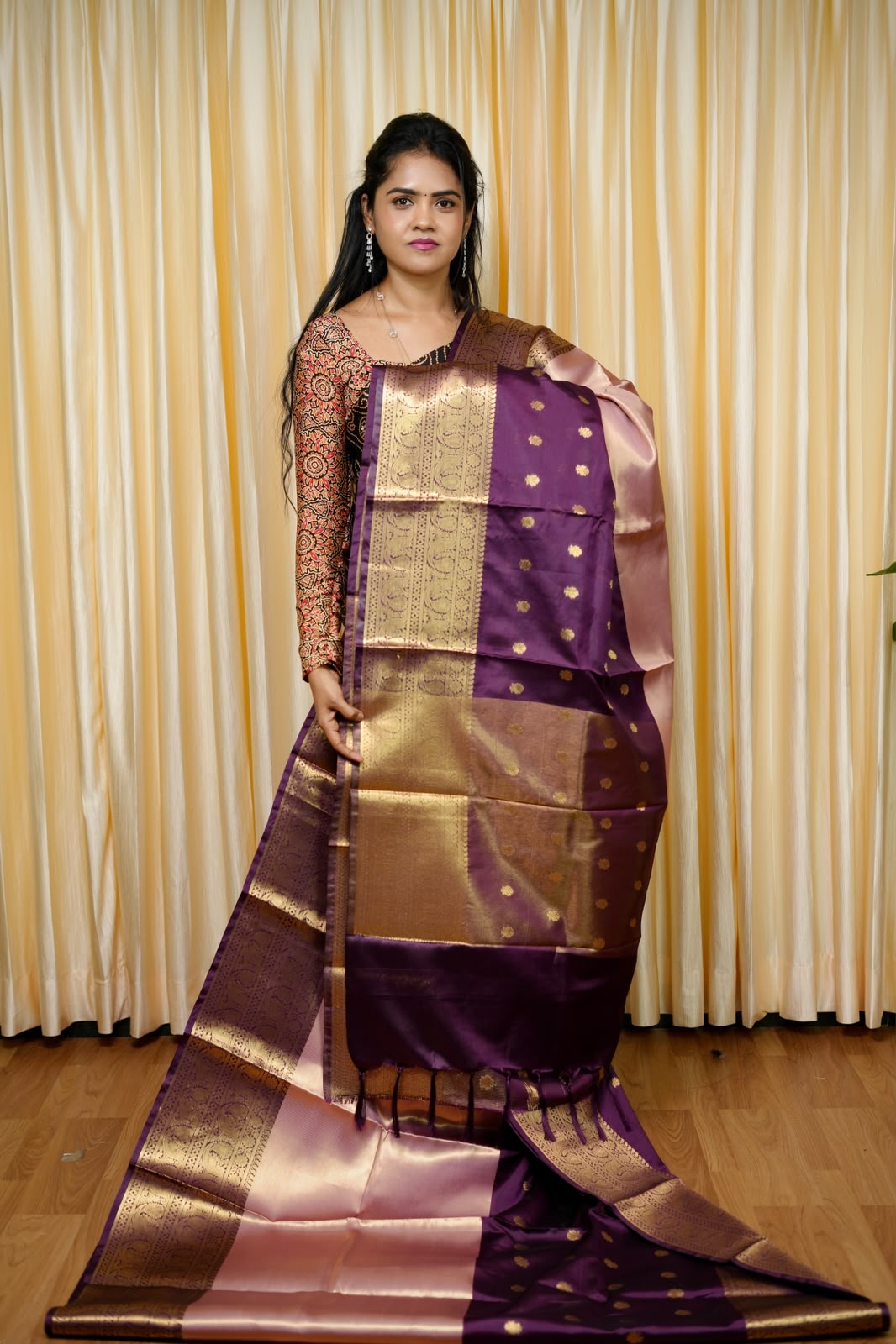 Premium soft tissue silk saree🥳