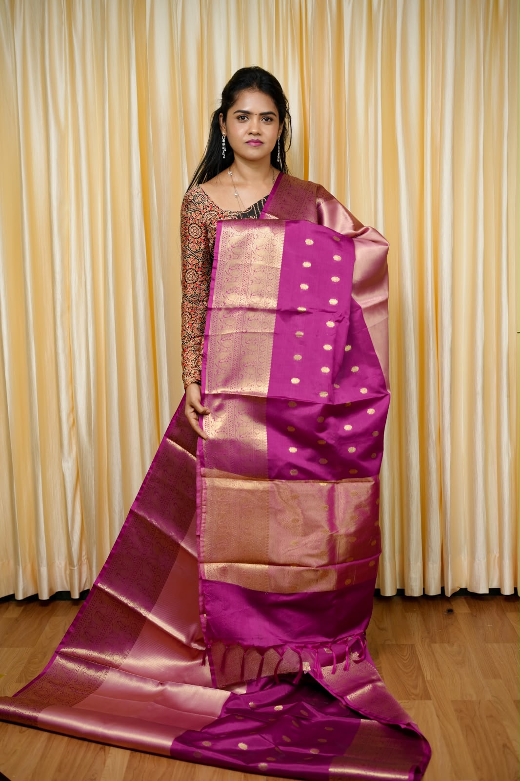 Premium soft tissue silk saree🥳