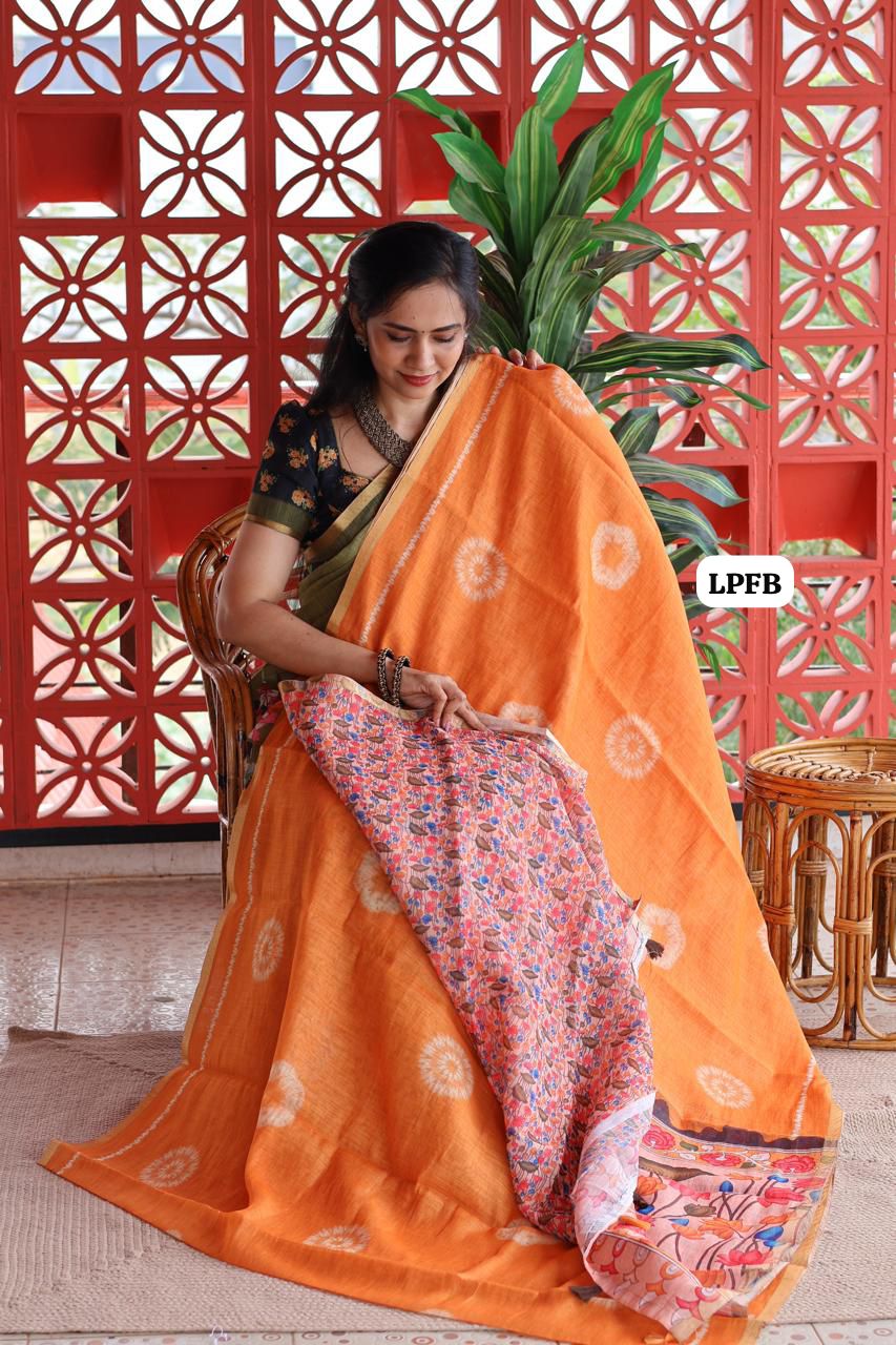 Linen cotton saree offer ‼️😍😎📚