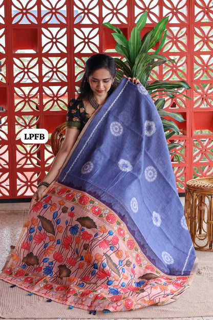 Linen cotton saree offer‼️😍😎📚