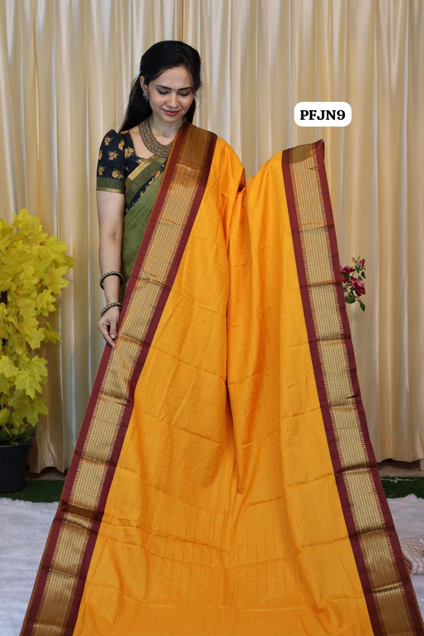 Budget friendly semi soft silk saree 🌈😍📚