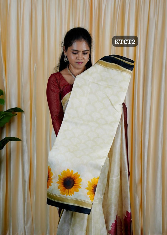 Kadhi cotton silk saree.with contrast blouse🥰🥳