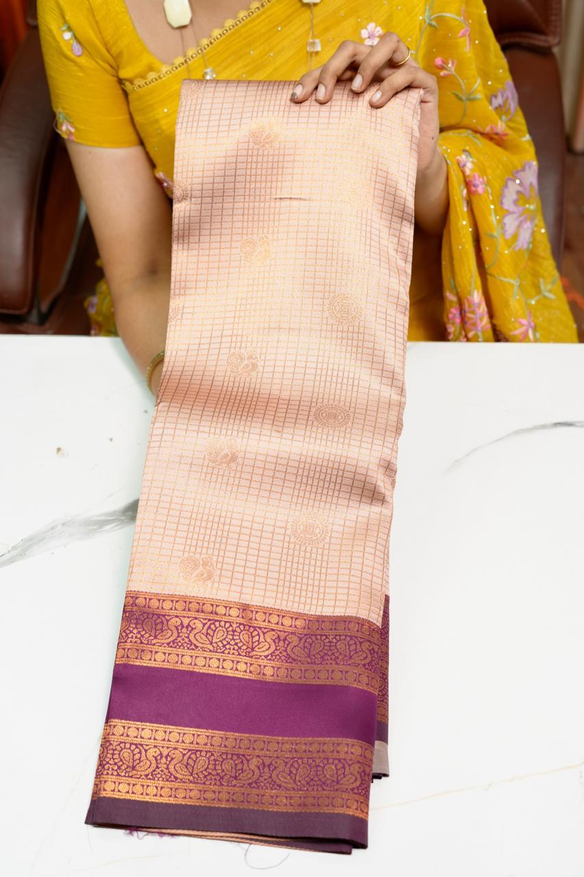 Semi silk saree🥰😎