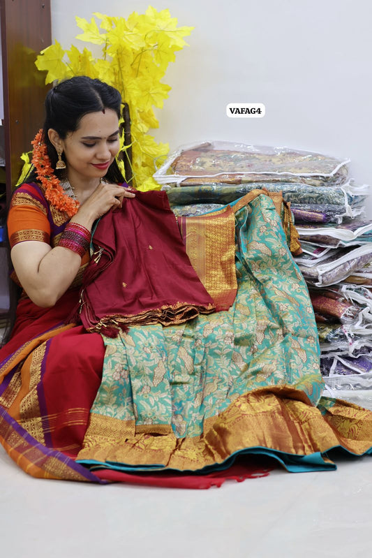Kanchi semi silk Lehanga🥳