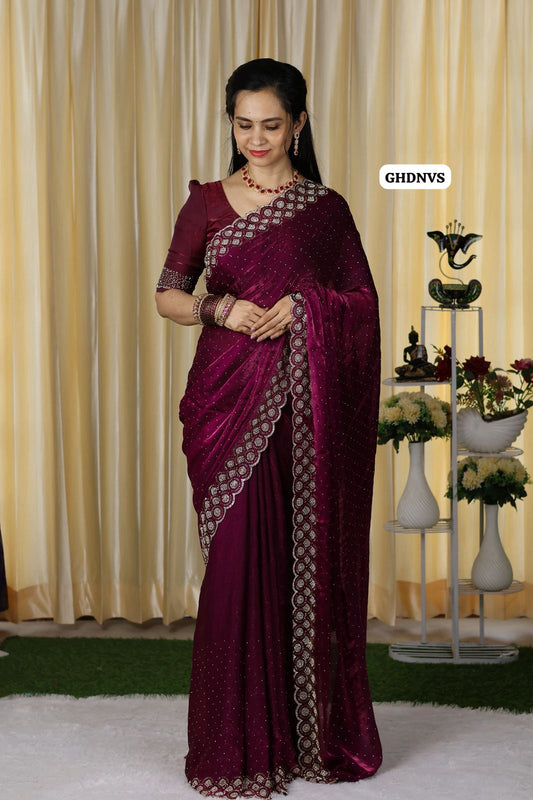 Christmas special Premium quality heavy  jarkhand work with cutwork border🥳