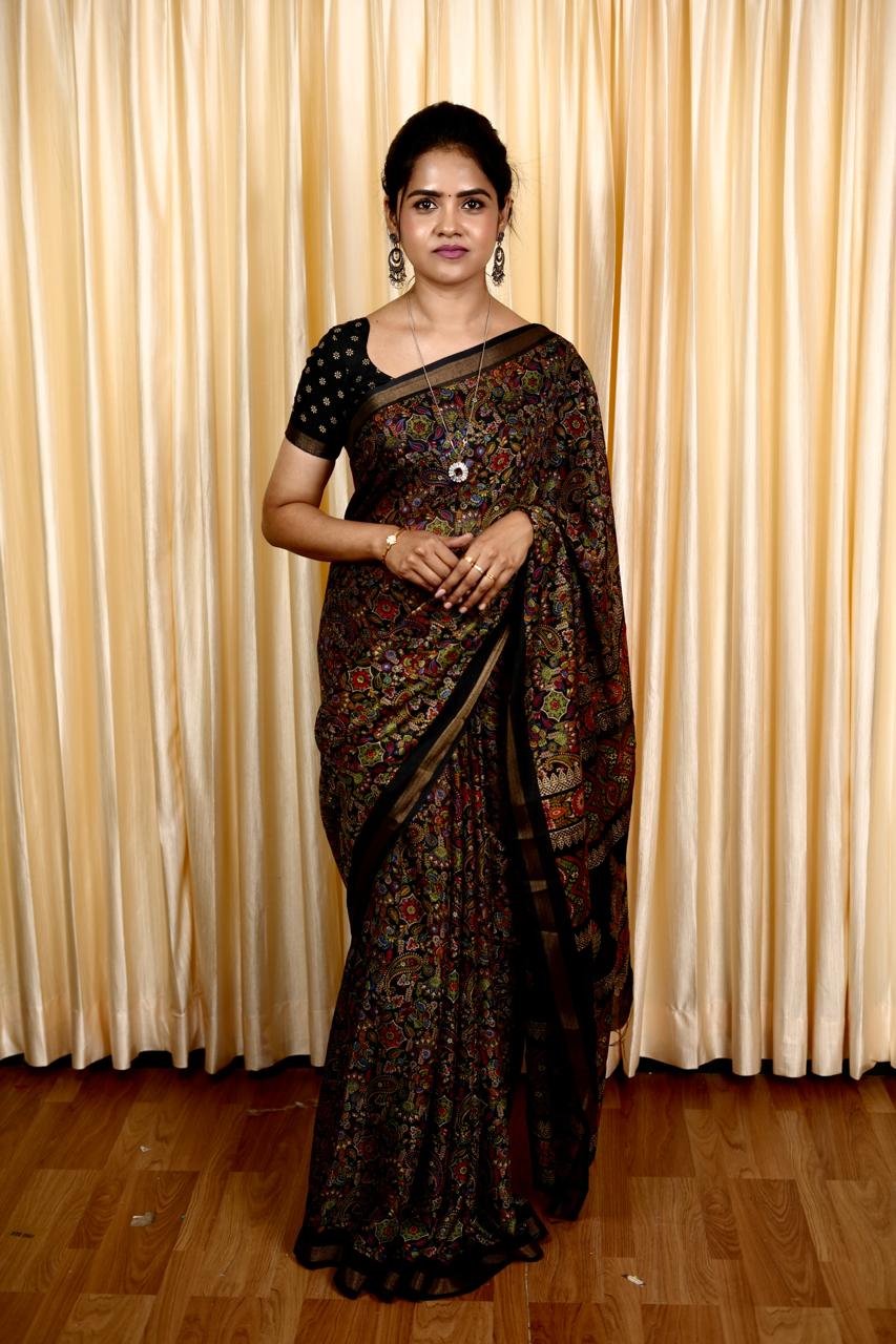 Office wear sarees🥳