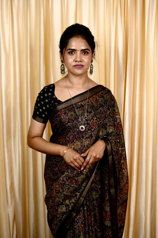 Office wear sarees🥳⛳