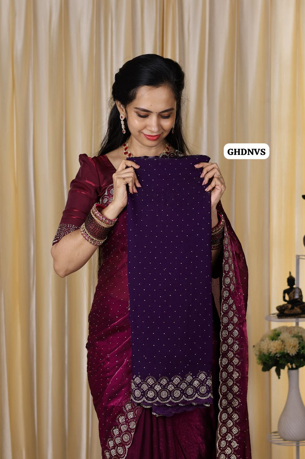 Christmas special Premium quality heavy  jarkhand work with cutwork border🥳